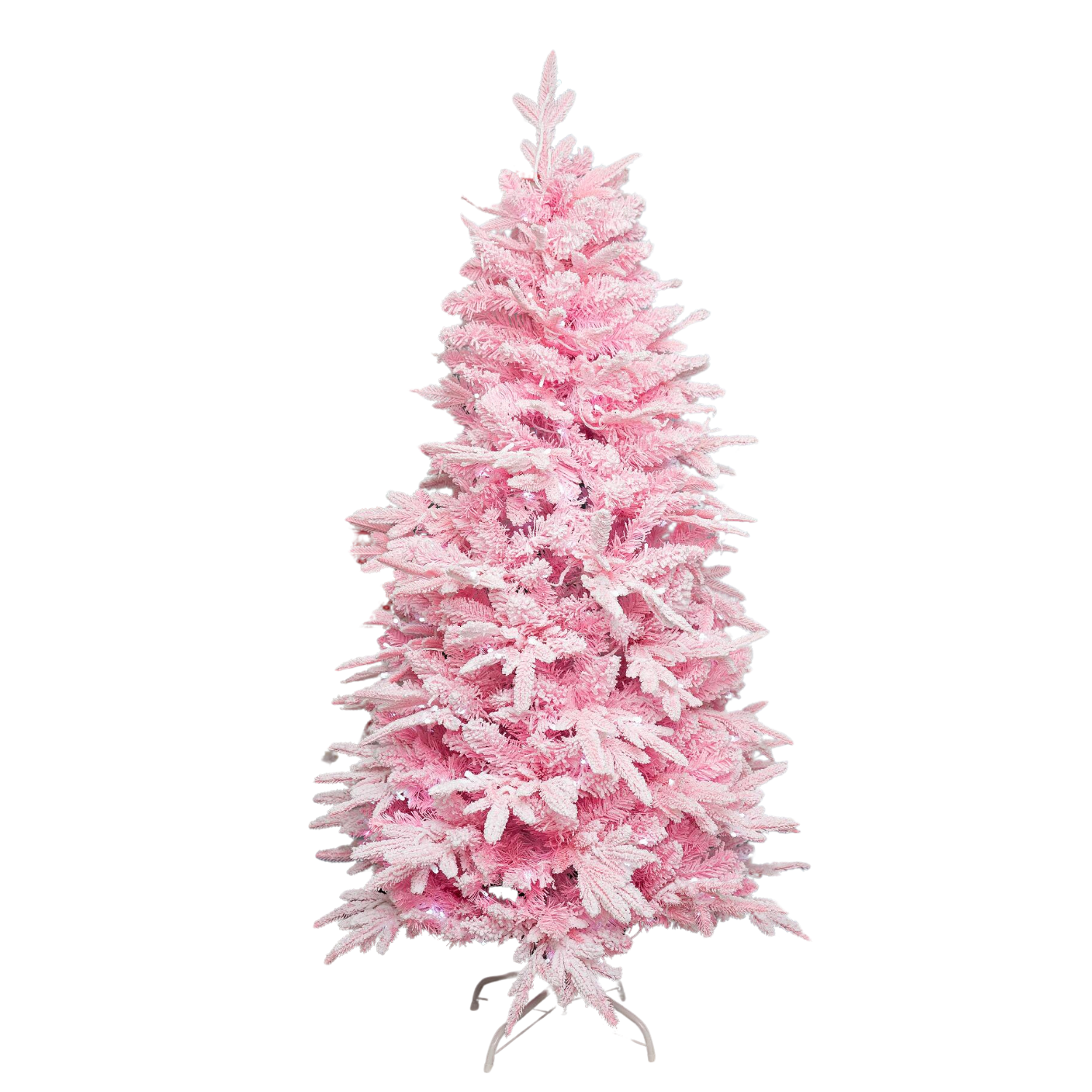 Премиум изкуствена розова коледна елха