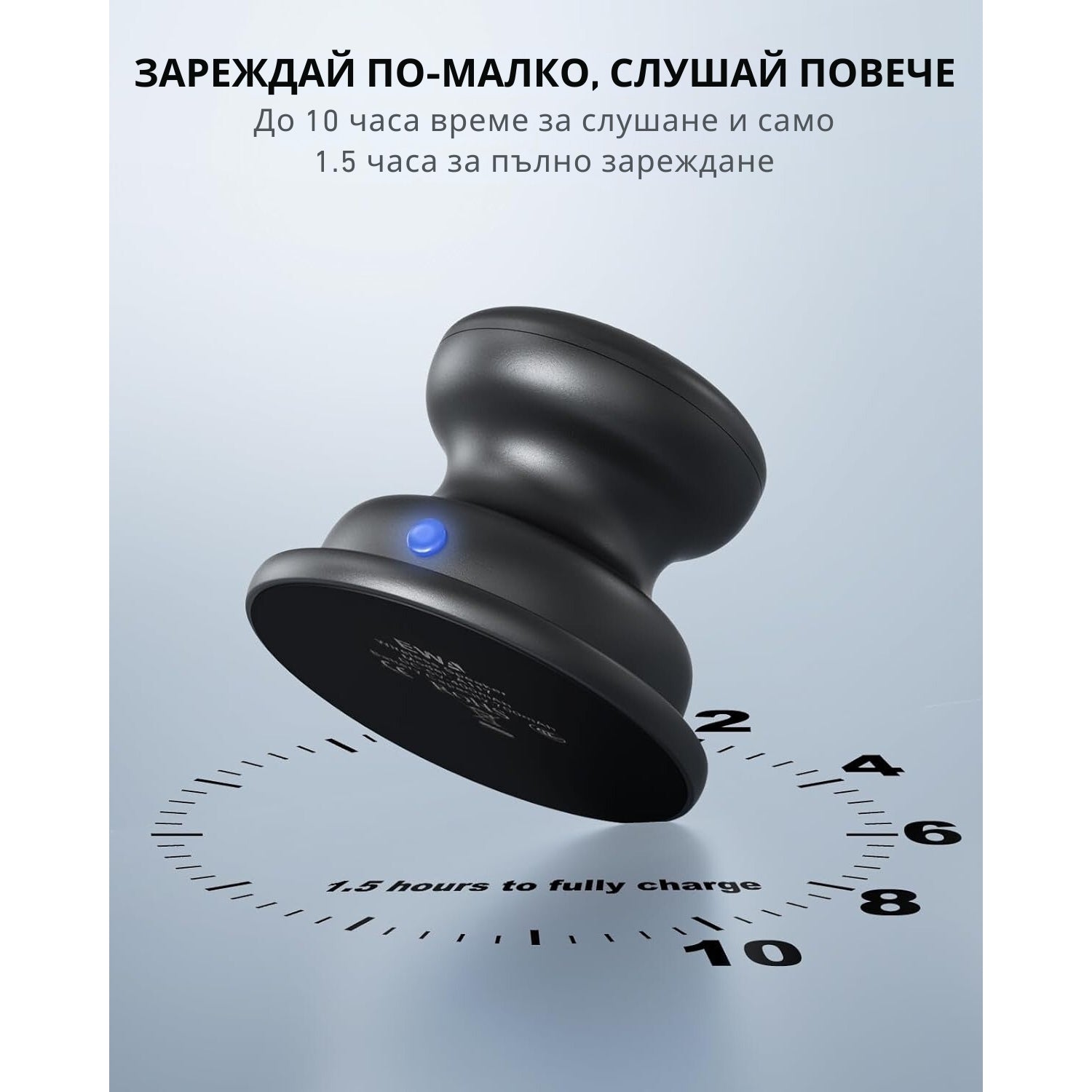 Мини Bluetooth Тонколона с Магнитно Закрепване