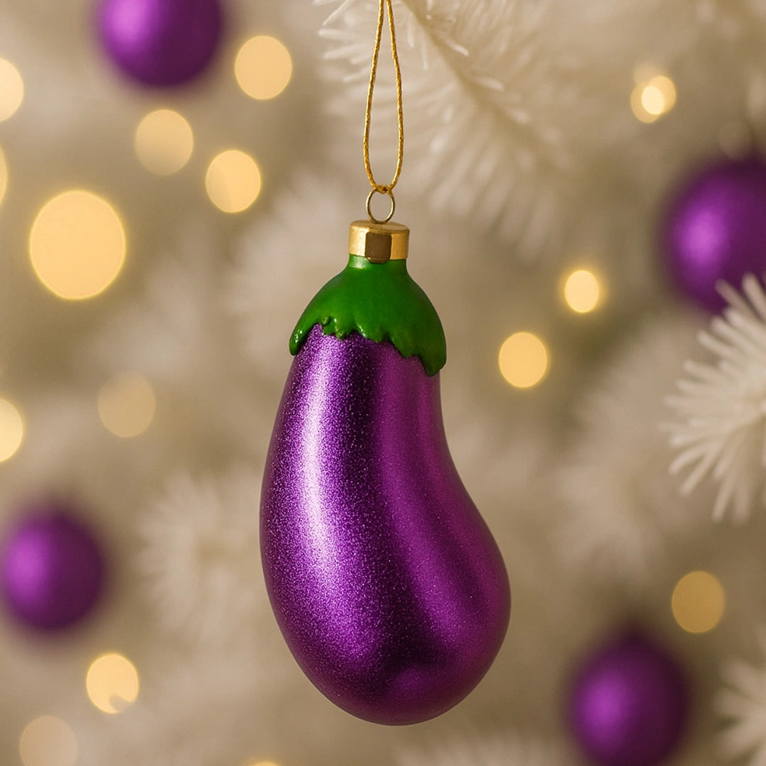 Стъклена Коледна Украса | Патладжан